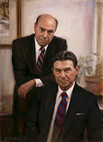 Donald S. and Armand V. Feigenbaum Feigenbaum Foundation, Union CollegeOil on canvas, 42 x 30 �