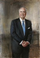 John Bailey President, The American College of Greece Oil on canvas 57 � x 40 �