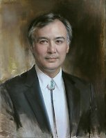 James Larimore Dean of Students, Dartmouth College Oil on panel 26 x 20