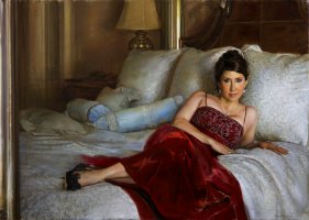 Alba Oil on canvas 44 � x 62 �