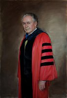 Colin G. Campbell President, Wesleyan University 1970-1988 Oil on canvas 52 � x 37
