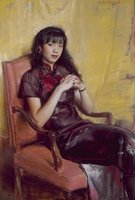 Carla Oil on canvas 53 � x 39 �