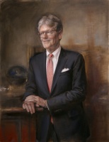 Stephen M. Clement III,  HeadmasterThe Browning SchoolNew York, New York Oil on canvas 44 x 34